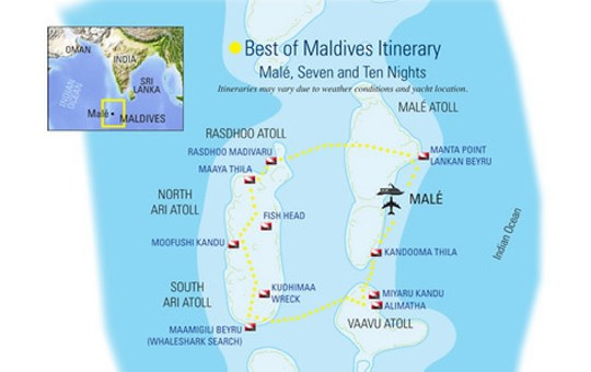 Best of Maldives, 7 nights